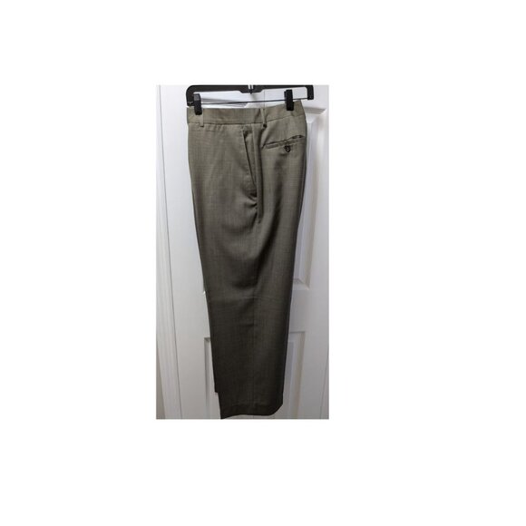 LOUIS DELL’OLIO Men's Suit 100% Wool Beige Size 44R - Picture 11 of 15